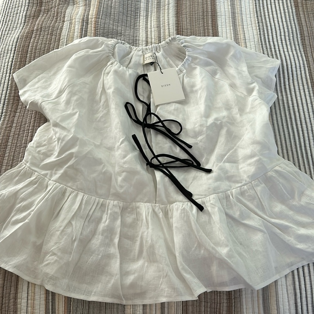 Dissh tie top